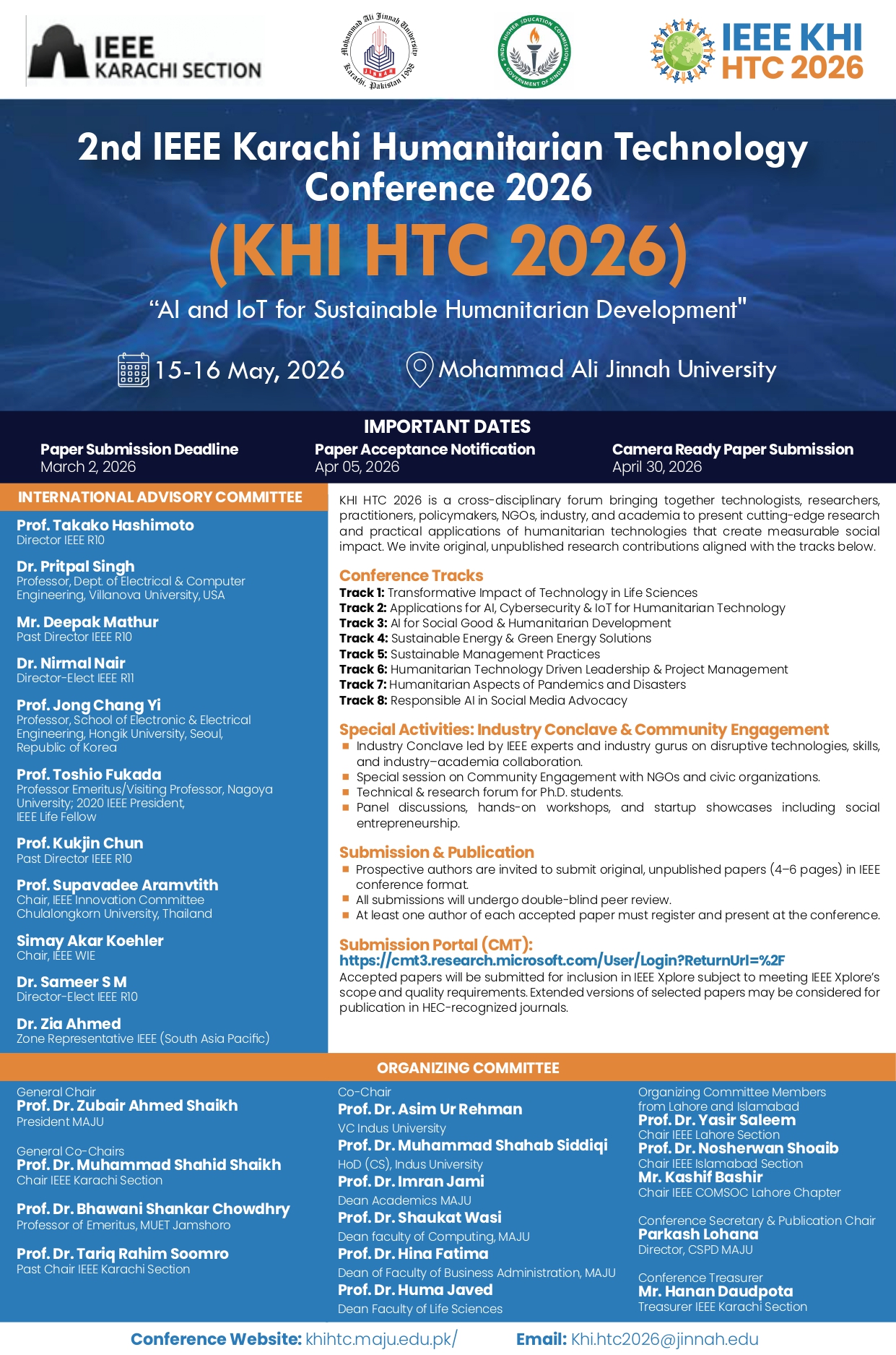 Call for Papers – KHI-HTC 2026